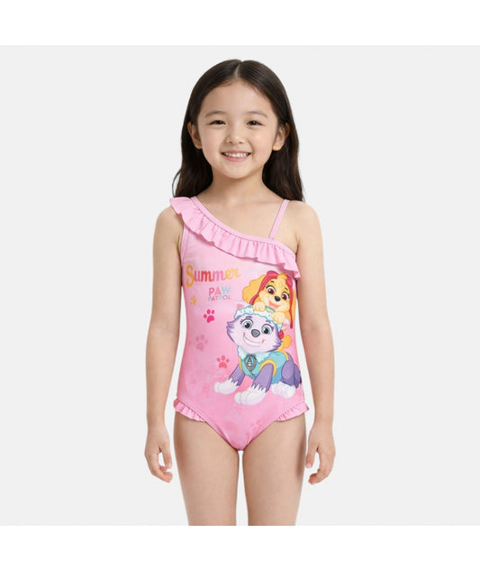 Maillot de bain Pat' Patrouille rose poudré