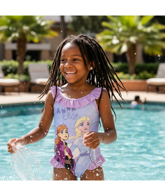 Maillot de bain La Reine des Neiges Anna & Elsa