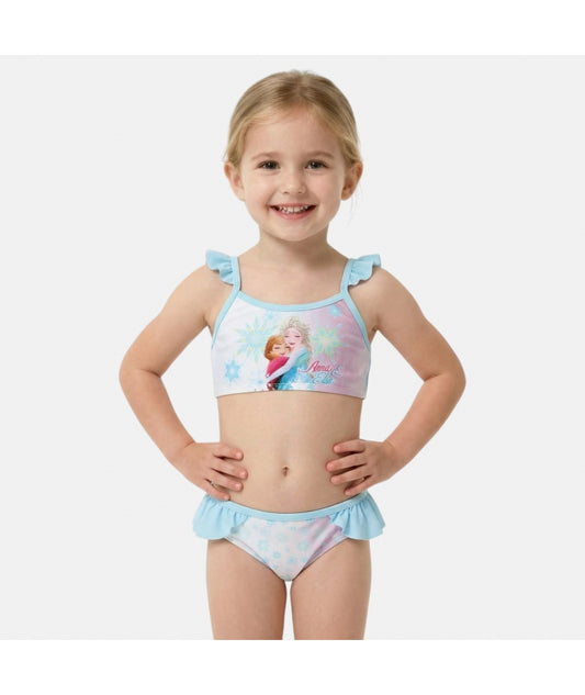 Maillot de bain 2 pièces La Reine des Neiges Anna & Elsa