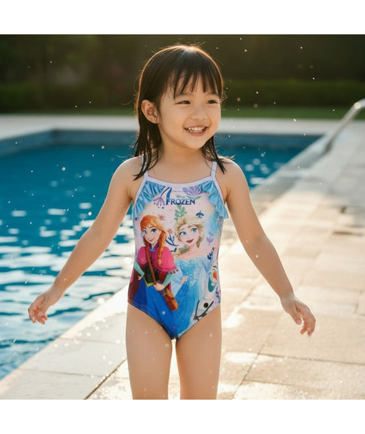 Maillot de bain une pièce La Reine des Neiges parme