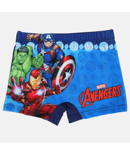 Boxer de bain Avengers Marvel bleu