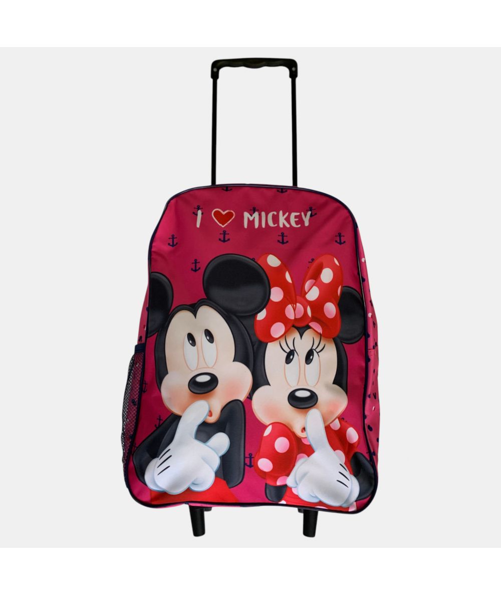 Sac à roulettes Minnie & Mickey
