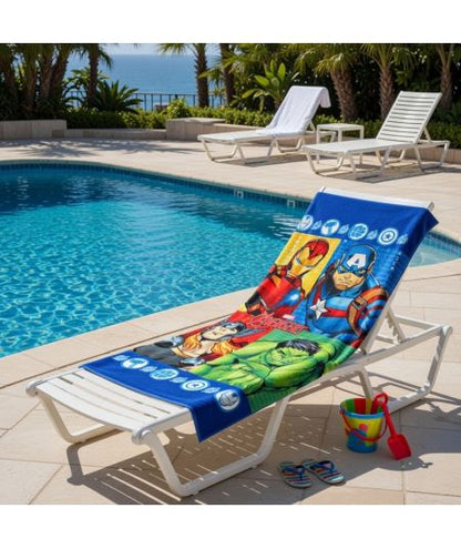 Serviette plage & bain Avengers