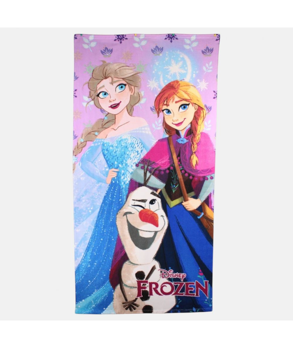 Serviette plage & bain La reine des Neiges